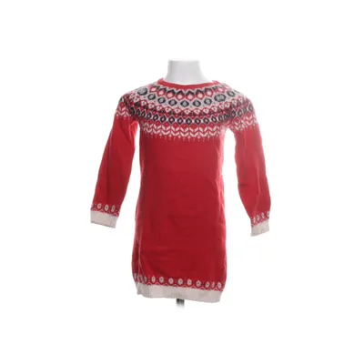 Klänning (Röd, Flerfärgad) från Lindex Kids Bomull, Polyamid, Viskos, Ull