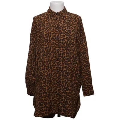 Robe chemise (Marron, Noir) de KiK Élasthane, Polyester