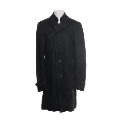 Coat (Black) from Turo Acrylic, Cotton, Polyester, Polyurethane, Wool