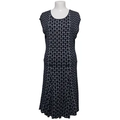 Jurk (Blauw, Wit) van Laundry by Shelli Segal Elastaan, Polyamide, Viscose