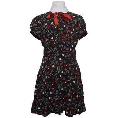 Robe (Noir, Rouge, Blanc) de Hell Bunny Viscose