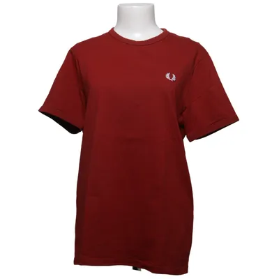 T-shirt (Röd) från Fred Perry Bomull, Elastan
