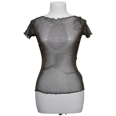 Top (Zwart, Goud) van Chiquelle Elastaan, Polyester