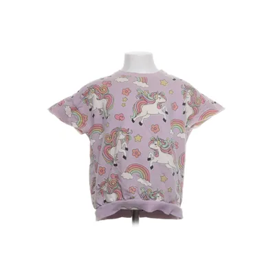 Collegetröja (Lila, Flerfärgad) från Lindex Kids Bomull, Elastan