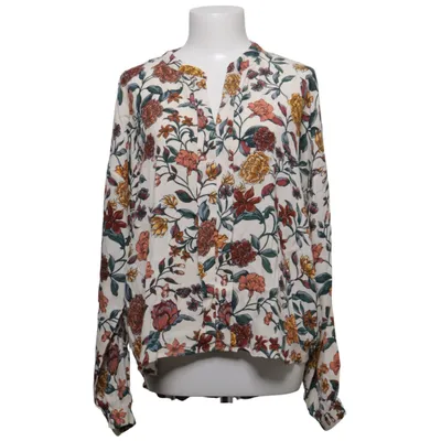 Blouse (Beige, Multicolored) from Ichi Viscose