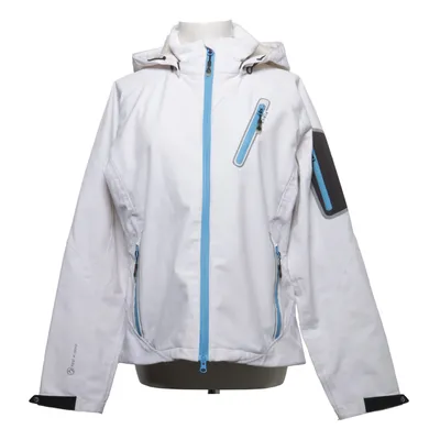 Outdoorjacke (Weiß, Blau) von First B Elasthan, Polyester
