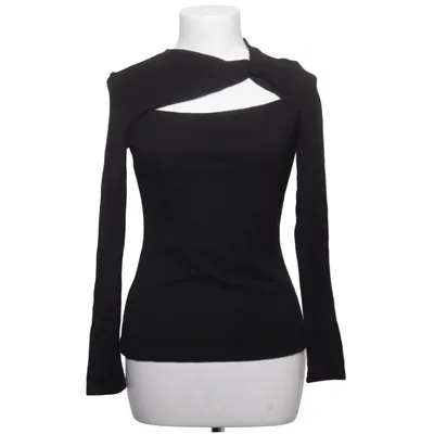Topp (Svart) från H&M Modern Classic Viskos, Polyamid, Elastan, Polyester