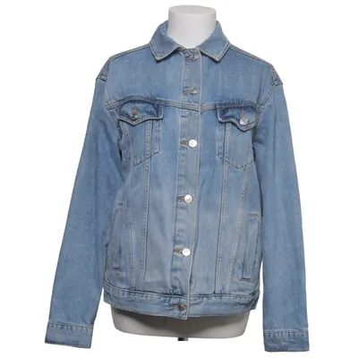 Denimjakke (MOTO) fra Topshop Moto Bomuld