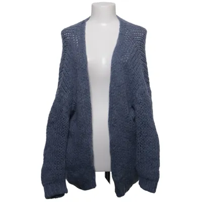 Cardigan (Bleu) de Lulu Love Acrylique, Mohair, Polyamide, Laine