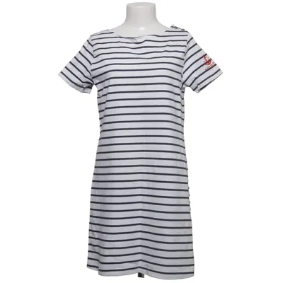 Jurk (Wit, Blauw) van Hampton Republic Katoen