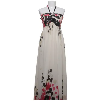 Maxi dress (White, Multicolored) from Voyelles