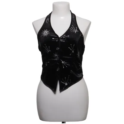 Halter neck top (Black) from Cider Elastane, Polyester