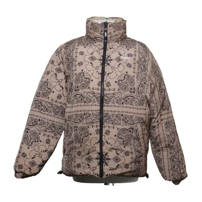 Veste réversible (Beige, Noir) de Snipes Coton, Polyester