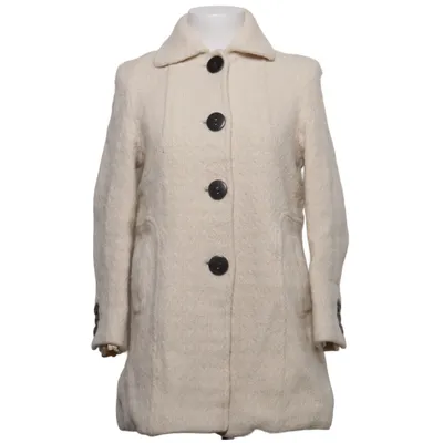 Manteau (Beige) de Karen Millen Viscose, Laine