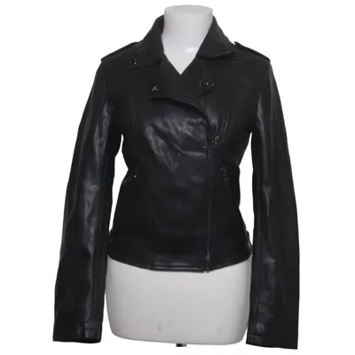 Bikerjakke (Sort) fra Promod Polyester, Polyurethan