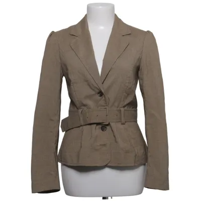 Blazer (Marron) de H&M Élasthane, Polyester, Viscose