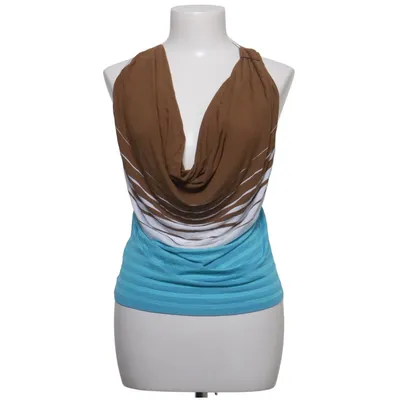 Haltertop (Bruin, Blauw, Meerkleurig) van Miss Sixty Collection Acetaat, Elastaan, Viscose