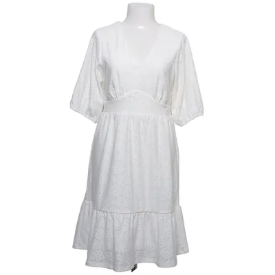 Klänning (Vit) från Happy Holly Elastan, Återvunnen polyester