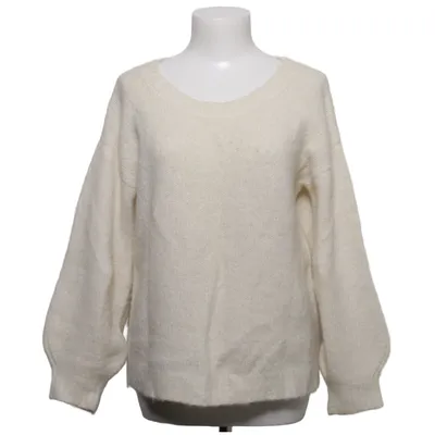 Sweater (Hvid) fra JcSophie Elastan, Mohair, Polyamid, Uld