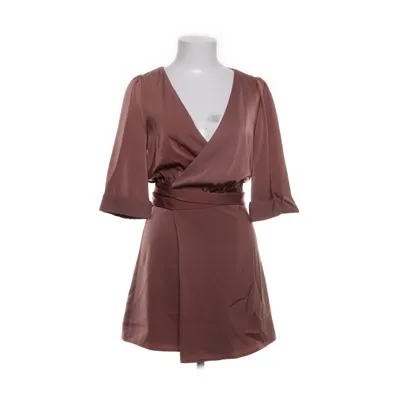 Omlottklänning (Brun) från NBD Elastan, Polyester