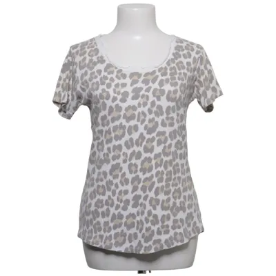 T-shirt (Vit, Grå, Beige) från Mumu Bomull, Elastan