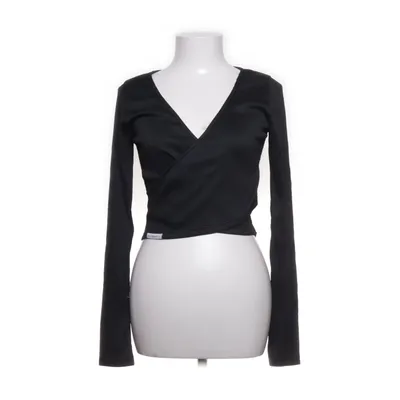 Wrap top (Black) from Swedish Fall Elastane, Nylon