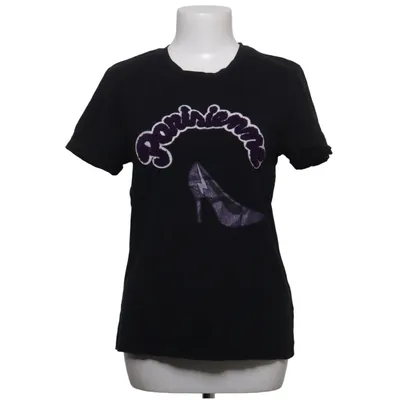 T-shirt (Noir, Violet) de Sofie Schnoor Coton