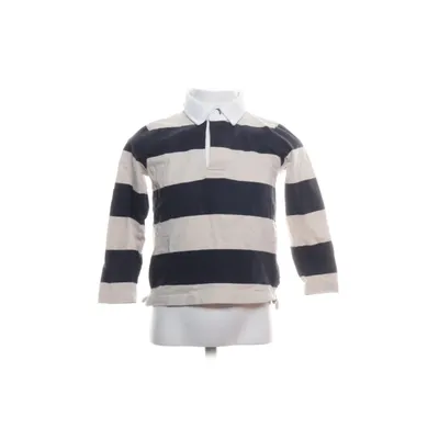 Rugbytröja (Blå, Beige, Vit) från Polarn O. Pyret Ekologisk bomull