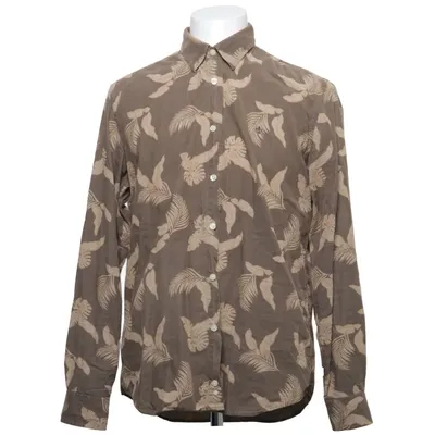 Shirt (Brown, Beige) from Morris Cotton