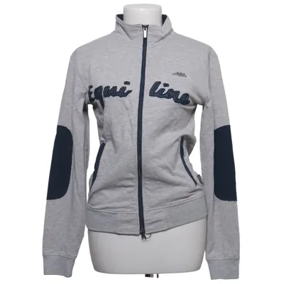 Jacket (Gray, Blue) from Equiline Cotton, Elastane