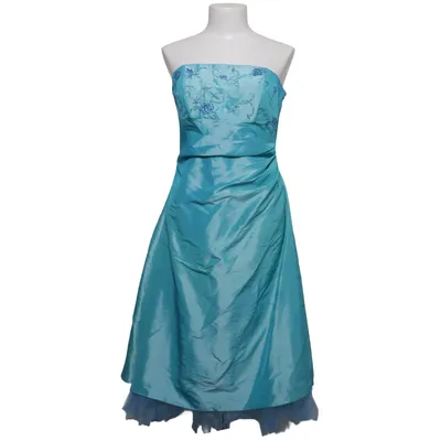 Aftonklänning (Turkos) Polyester