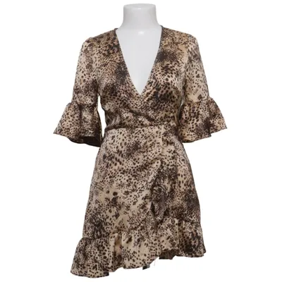 Wikkeljurk (Beige, Zwart) van Misspap Polyester