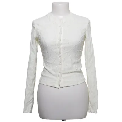 Strickjacke (Weiß) von Dazy Elasthan, Polyester