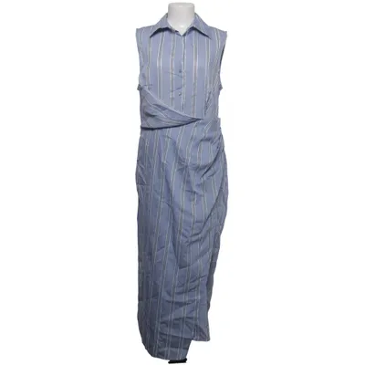 Blousejurk (Blauw, Wit) van Mango Polyamide, Polyester, Viscose