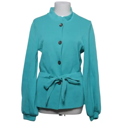 Strickjacke (Türkis) von Anna Holtblad Baumwolle