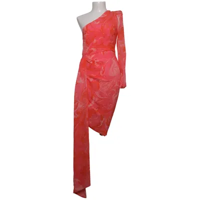 Klänning (Rosa, Röd, Flerfärgad) från ASOS Luxe Polyester