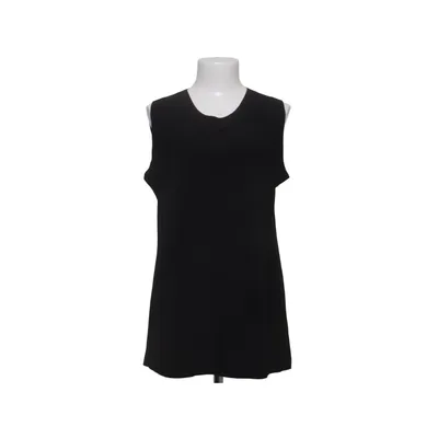 Tank Top (Black) from Norma Kamali Elastane, Polyester
