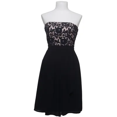 Robe de cocktail (Noir, Beige) de Marie Blanc Polyester