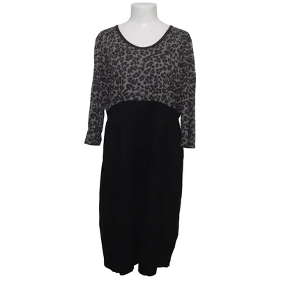 Dress (Gray, Black) from One Two & Luxzuz Cotton, Elastane, Polyester, Viscose