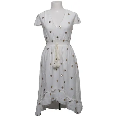 Jurk (Wit) van Azara Polyamide, Polyester, Viscose