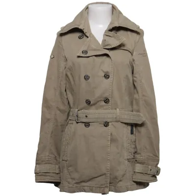 Trenchcoat (Beige) van Dreimaster Katoen