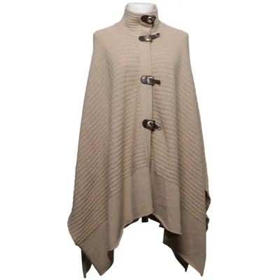 Poncho (Beige) från Luisa Spagnoli Angora, Ull