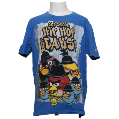 T-shirt (Blå, Flerfarvet) fra Angry Birds Bomuld