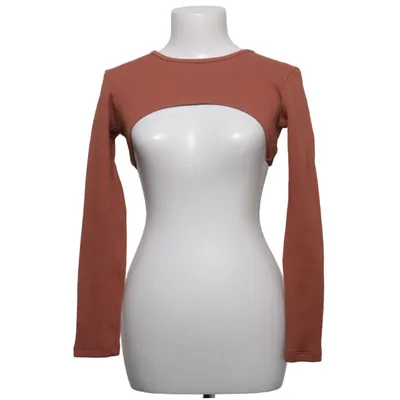Crop top (Bruin) van Cosmo Elastaan, Polyamide