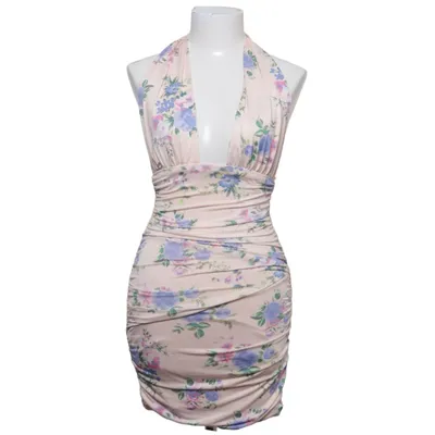 Halterneckklänning (Rosa, Blå, Lila) från Zara Elastan, Polyester