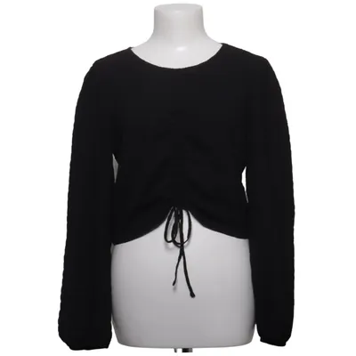Crop top (Kimberly L/S Ruching) de Pigalle Élasthane, Polyester, Viscose