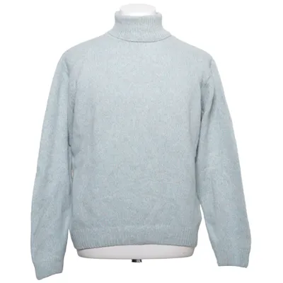 Pul à col roulé (Bleu) de Wool & Co Polyamide, Laine