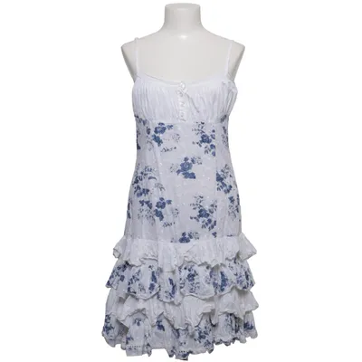 Dress (White, Blue) from Woman by Halens Cotton