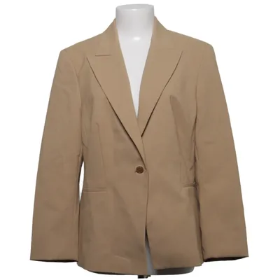 Blazer (Beige) de WE Fashion Acétate, Polyester