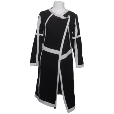 Cardigan (Black, White) from Object Acrylic, Cotton